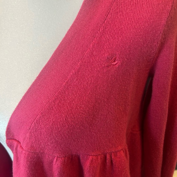 Pink aerie babydoll cardigan - Picture 2 of 6